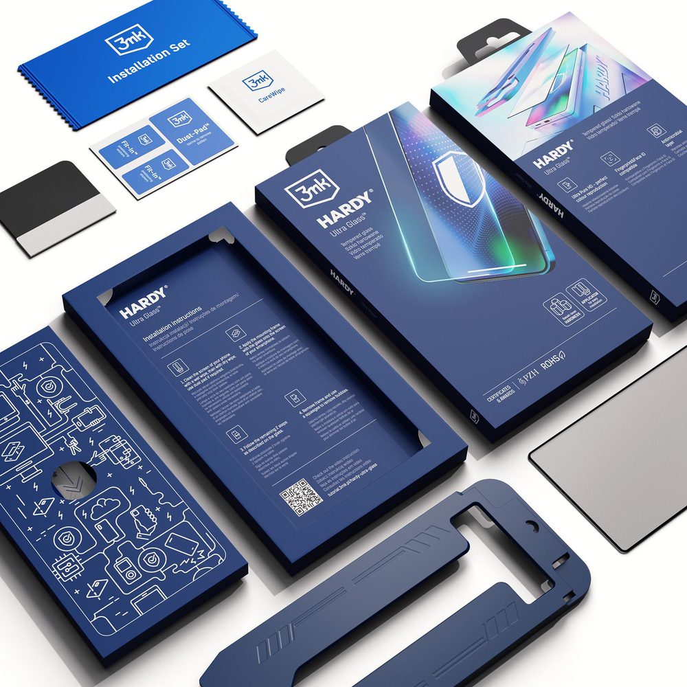 3mk HARDY® Ultra Glass™ Tempered Glass for Samsung Galaxy S25eng