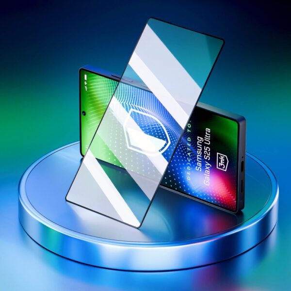 3mk HARDY® Ultra Glass™ Tempered Glass for Samsung Galaxy S25 Ultraeng