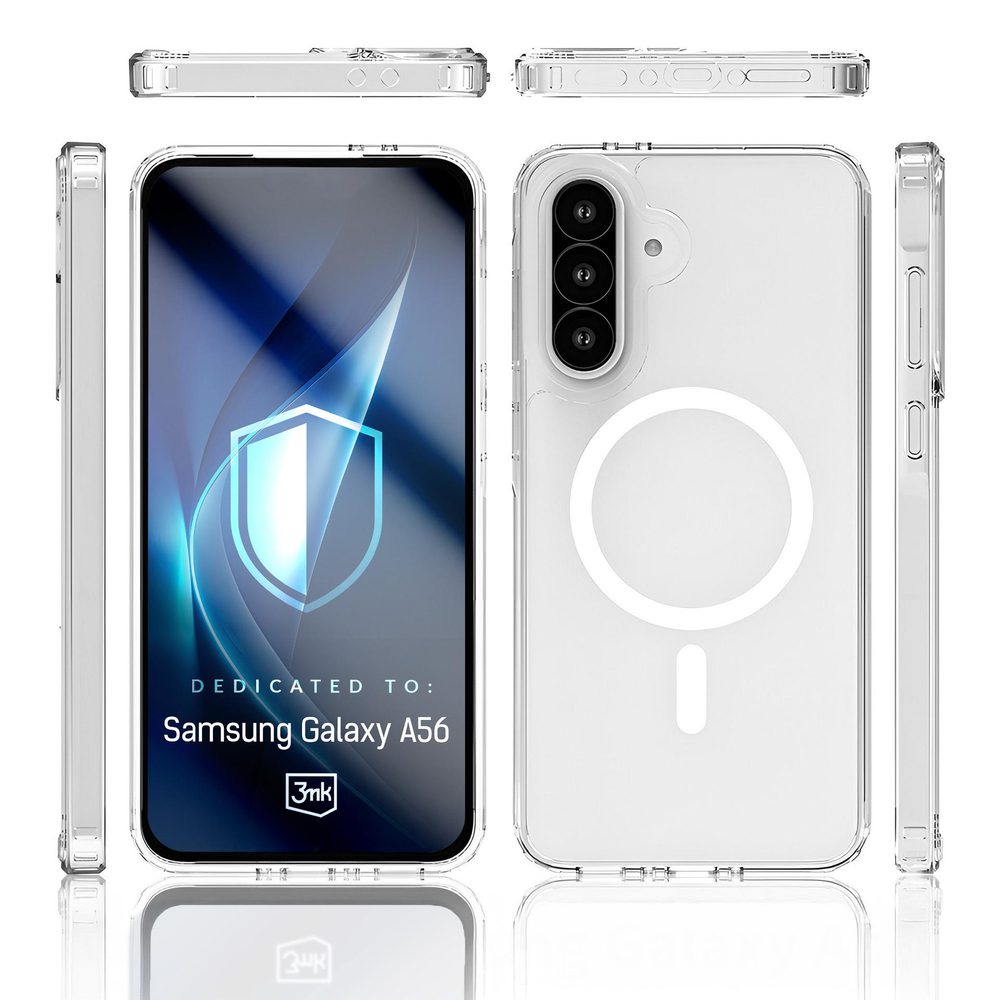 3mk Armor MagCase for Samsung Galaxy A56 - transparenteng