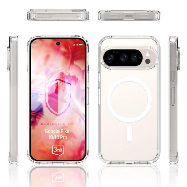 3mk Armor MagCase for Google Pixel 10 / Google Pixel 10 Pro - Transparenteng