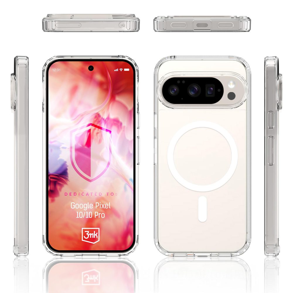 3mk Armor MagCase for Google Pixel 10 / Google Pixel 10 Pro - Transparenteng