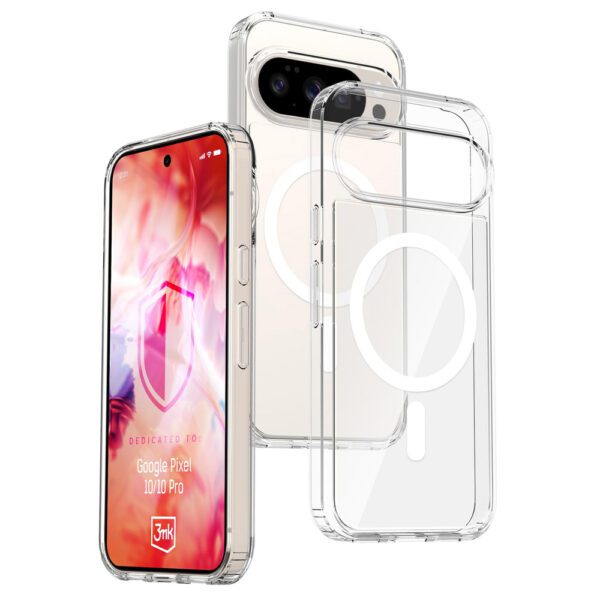 3mk Armor MagCase for Google Pixel 10 / Google Pixel 10 Pro - Transparenteng