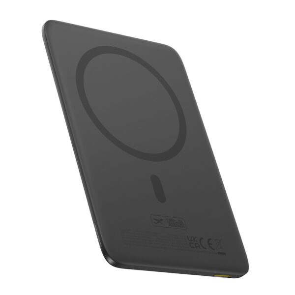 198972_1 Baseus PicoGo AM41 Ultra-Slim 5000mAh 20W MagSafe Compatible Power Bank with Baseus Simple USB-C 60W 30cm Cable - Blackeng
