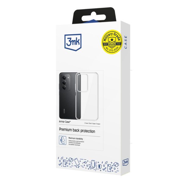 3mk Armor Case for Xiaomi Redmi 15 5G - transparenteng