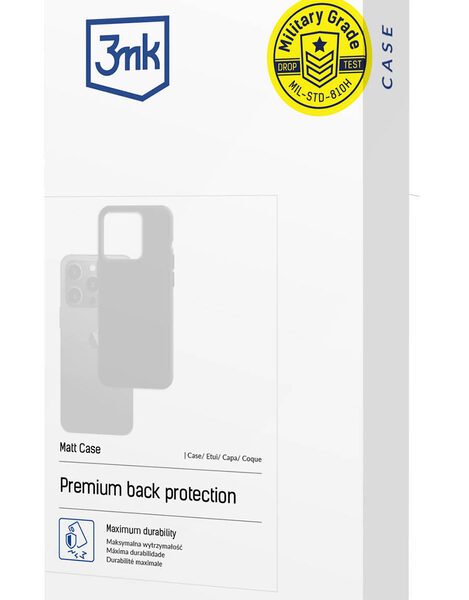 3mk Matt Case for Xiaomi 15T 5G - blackeng