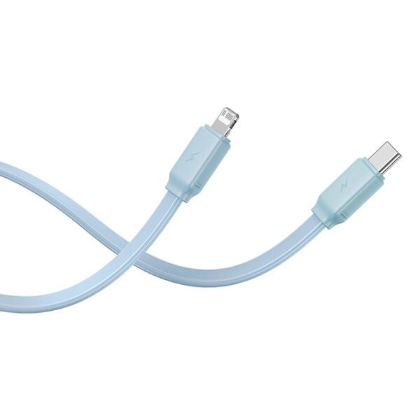 Baseus Qpow2 20000mAh 22.5W Powerbank with Dual Cable with Digital Display + Baseus Simple USB-C 3A Cable 0.3m (White) - Blueeng