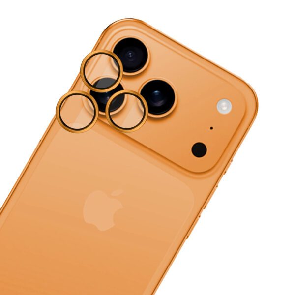 3mk HARDY Lens Protection Pro lens glass for iPhone 17 Pro / 17 Pro Max - orangeeng