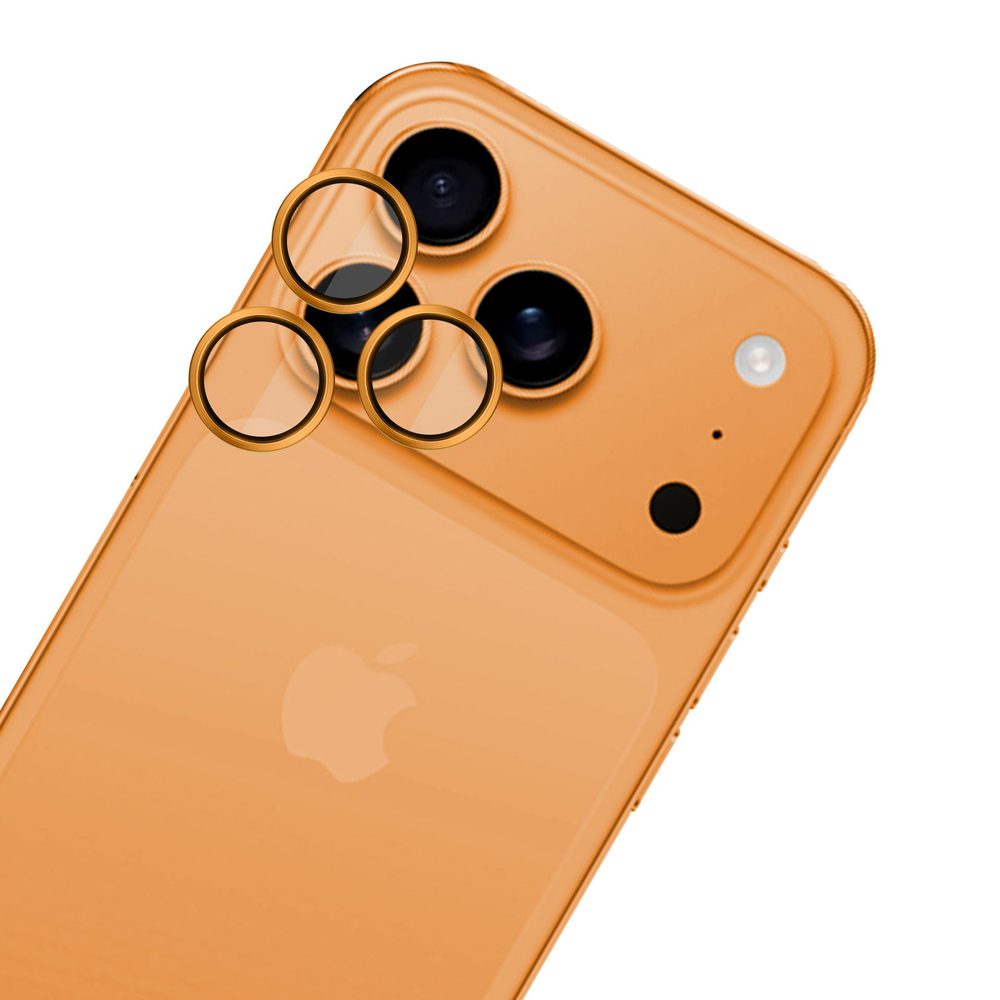 3mk HARDY Lens Protection Pro lens glass for iPhone 17 Pro / 17 Pro Max - orangeeng