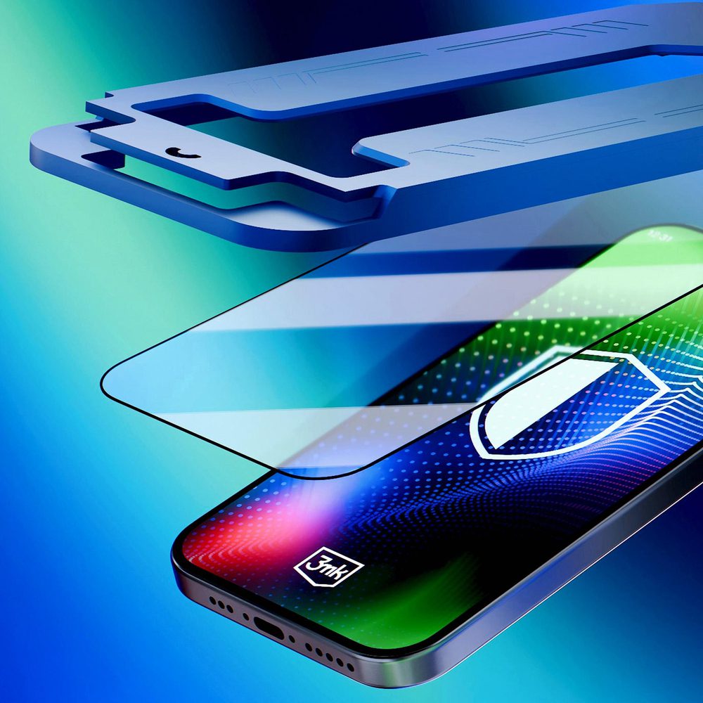 3mk HARDY® Ultra Glass™ tempered glass for iPhone 17 / 16 Proeng