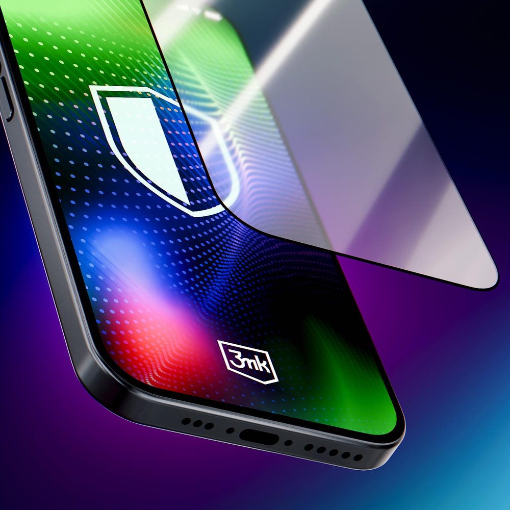 3mk HARDY® Ultra Glass™ tempered glass for iPhone 17 / 16 Proeng