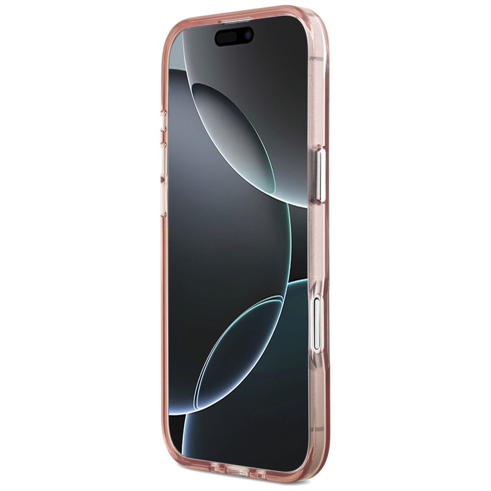 199782_5 Karl Lagerfeld IML Choupette Sketch Logo MagSafe Case for iPhone 17 Air - Pinkeng