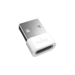 Puro USB-C - USB-A Adapter - Whiteeng