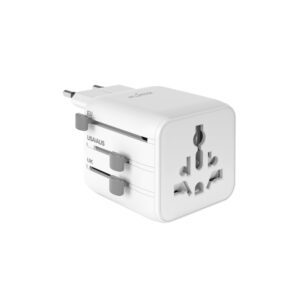 Puro Universal Travel Adapter - Whiteeng