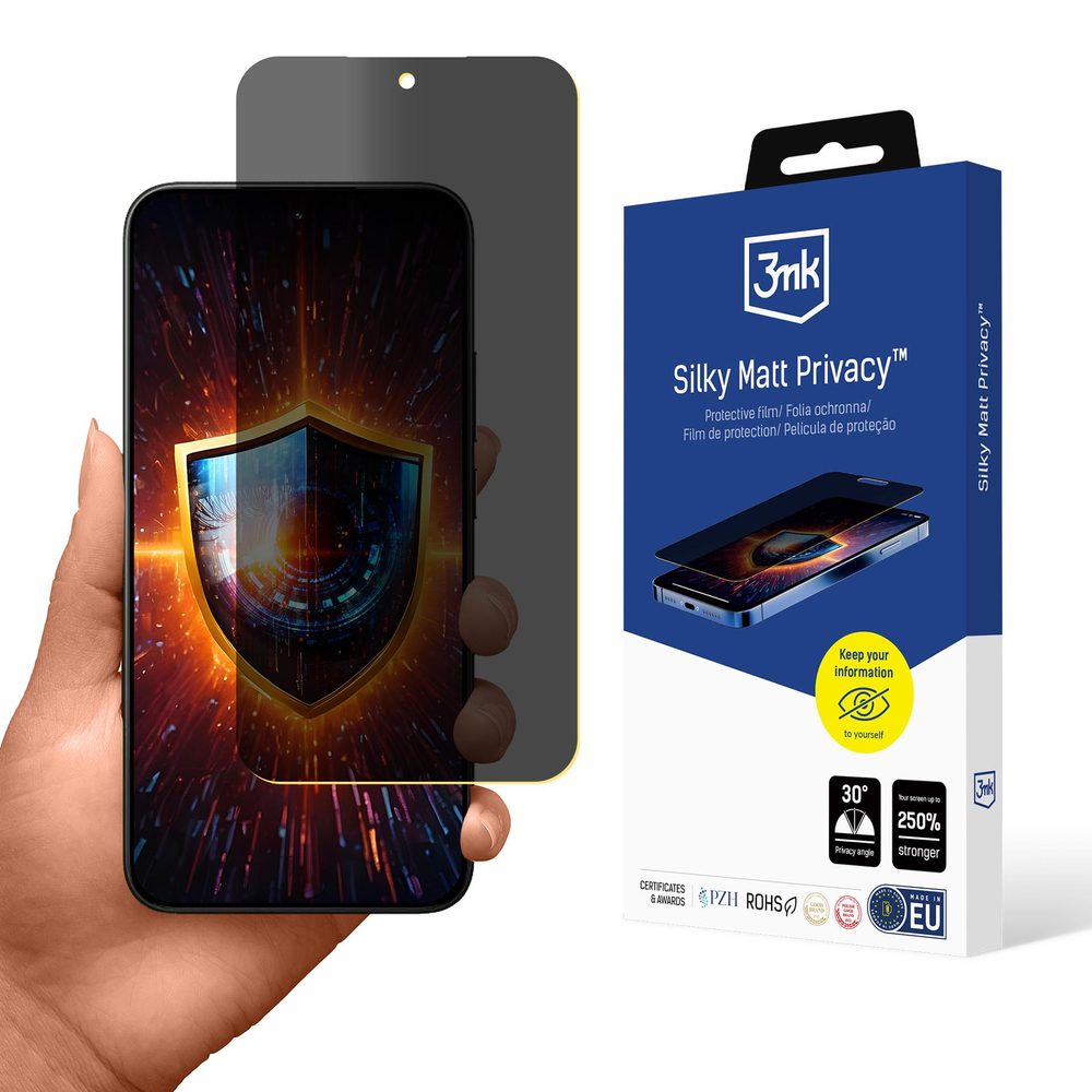 3mk Silky Matt Privacy Privacy Screen Protector for Xiaomi 15T 5Geng