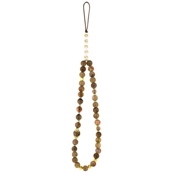 Guess 4G Strap 4G Classic Logo Case for iPhone 17 Pro - Browneng