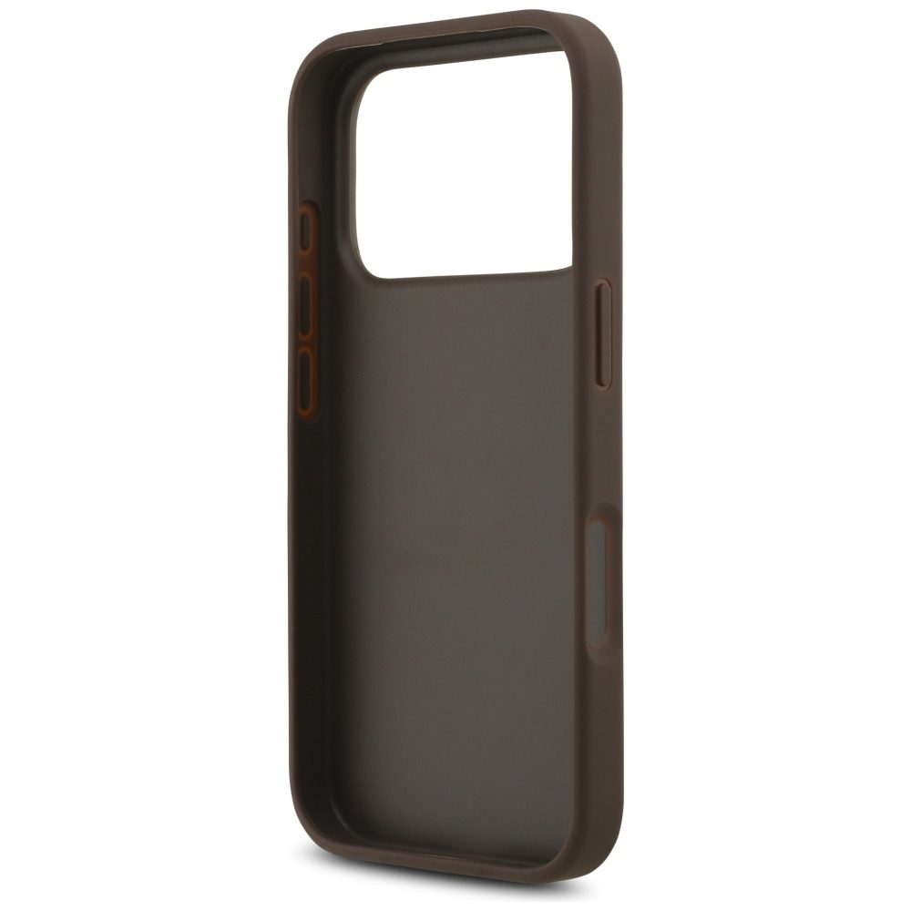 Guess 4G Strap 4G Classic Logo Case for iPhone 17 Pro - Browneng
