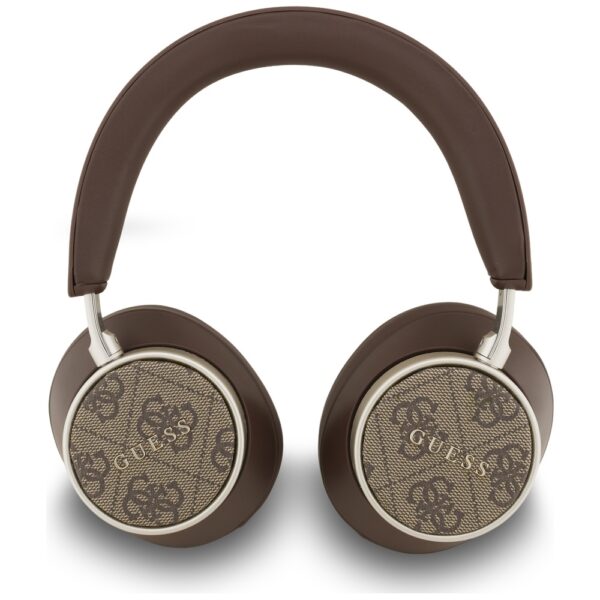 Guess Bluetooth 4G Classic Logo Wireless On-Ear Headphones - Browneng