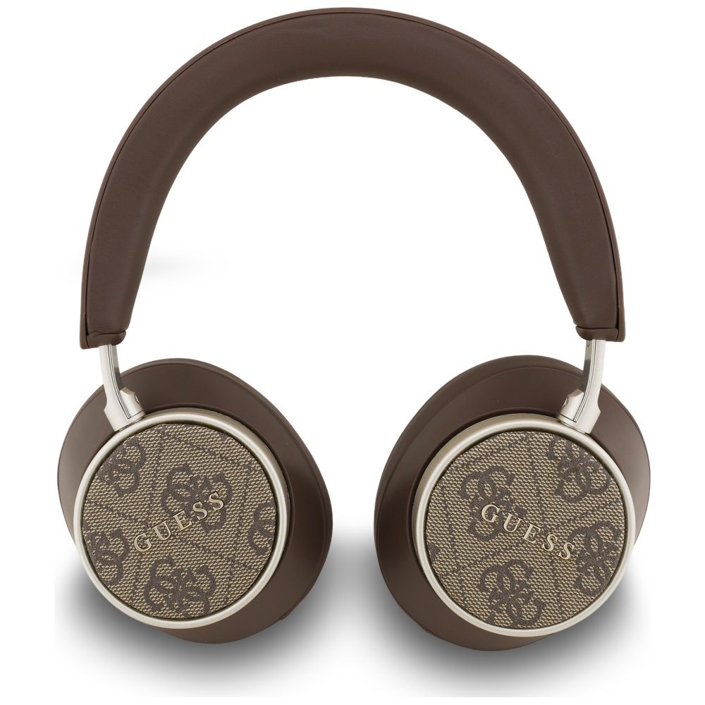 Guess Bluetooth 4G Classic Logo Wireless On-Ear Headphones - Browneng
