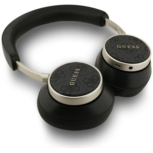 Guess Bluetooth 4G Classic Logo Wireless On-Ear Headphones - Blackeng