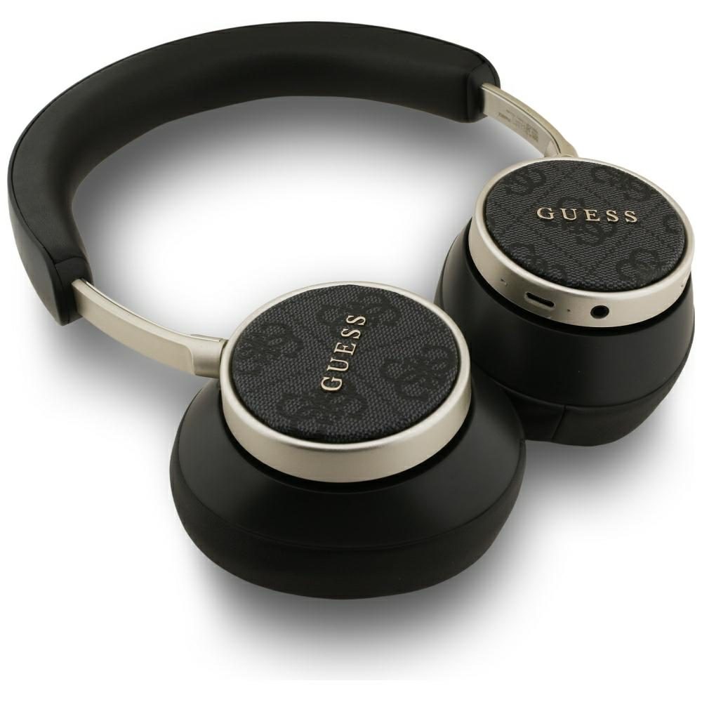 Guess Bluetooth 4G Classic Logo Wireless On-Ear Headphones - Blackeng