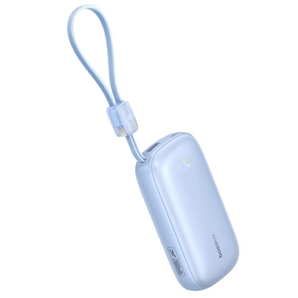 Baseus EnerFill FC21 Qpow 3 Ultra 20000mAh 22.5W Powerbank with Display and Cable Included - Blueeng