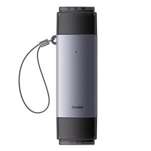 Baseus Lite Series USB-A/USB-C 3.0 SD/TF Card Reader - Grayeng
