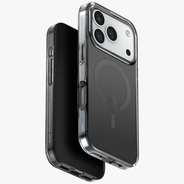 Uniq Clario Magclick Charging Case for iPhone 17 Pro - Blackeng