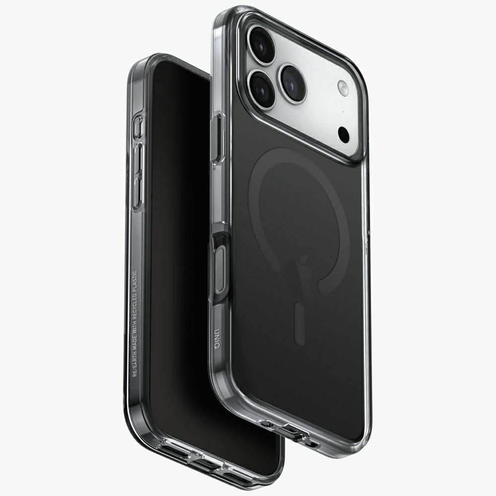 Uniq Clario Magclick Charging Case for iPhone 17 Pro Max - Blackeng