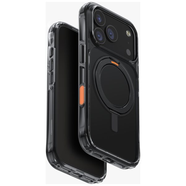 201753_1 Uniq Swivix Rotating Kickstand 360 Case for iPhone 17 Pro - Blackeng