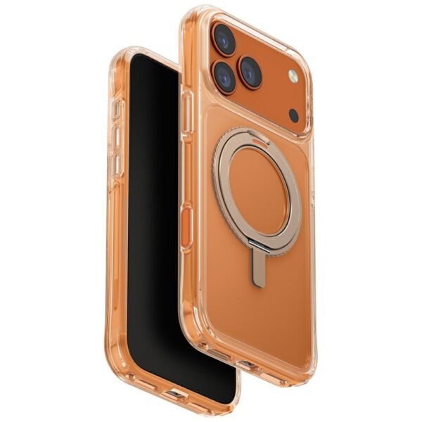 201756_1 Uniq Swivix Rotating Kickstand 360 Case for iPhone 17 Pro Max - Goldeng