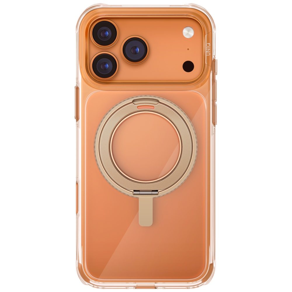 201756_2 Uniq Swivix Rotating Kickstand 360 Case for iPhone 17 Pro Max - Goldeng