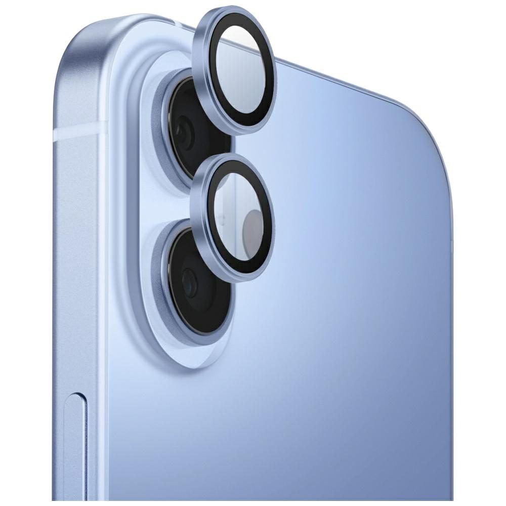 201772_1 Uniq Optix Aluminum Camera Lens Protector for iPhone 17 with Applicator - Blueeng