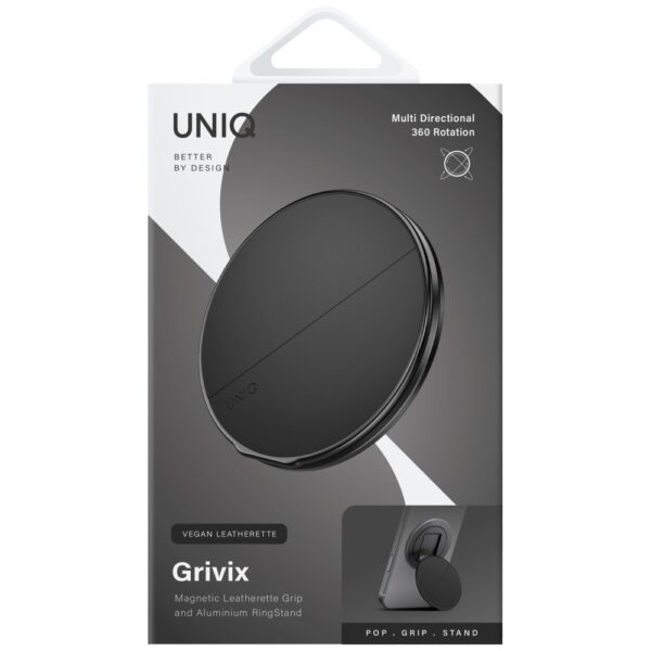 201776_4 Uniq Grivix Classic 360 Mount&Grip Stand Magnetic Holder - Blackeng