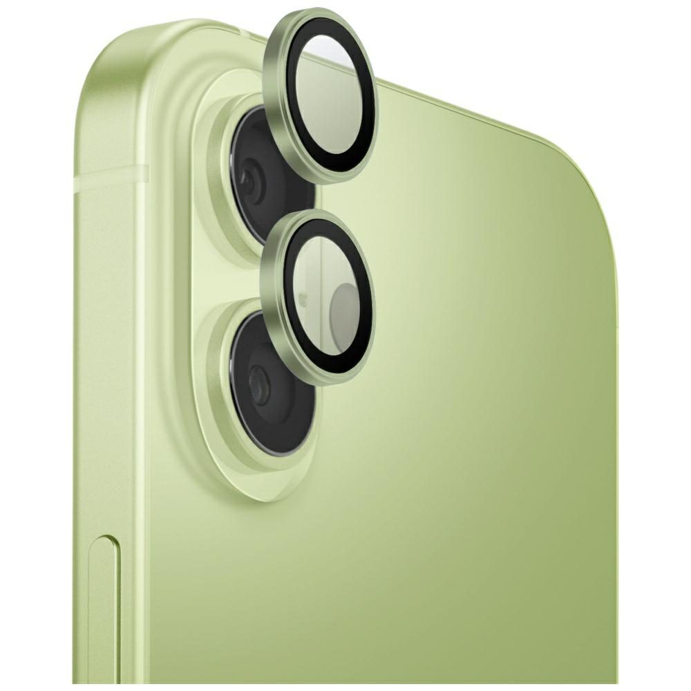 201806_1 Uniq Optix Aluminum Camera Lens Protector for iPhone 17 with Applicator - Greeneng