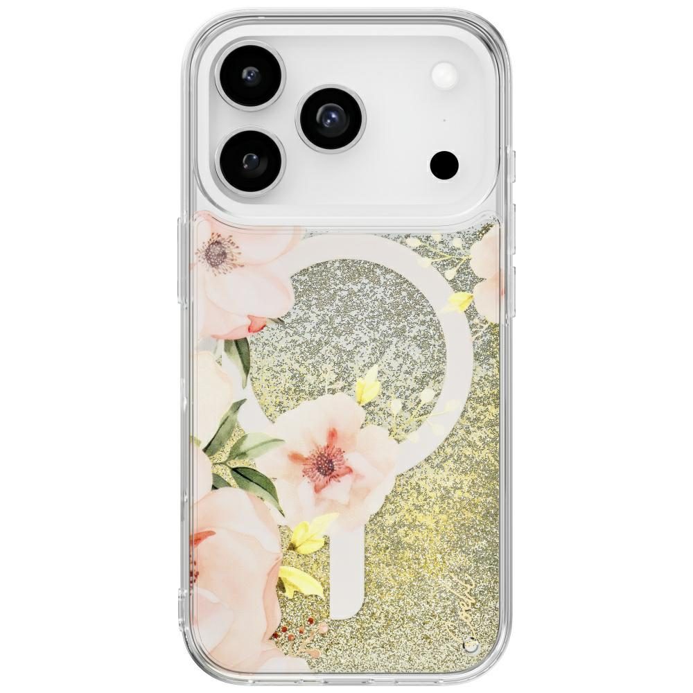 Uniq Coehl Fleurette Magnetic Charging Case for iPhone 17 Pro - Transparenteng