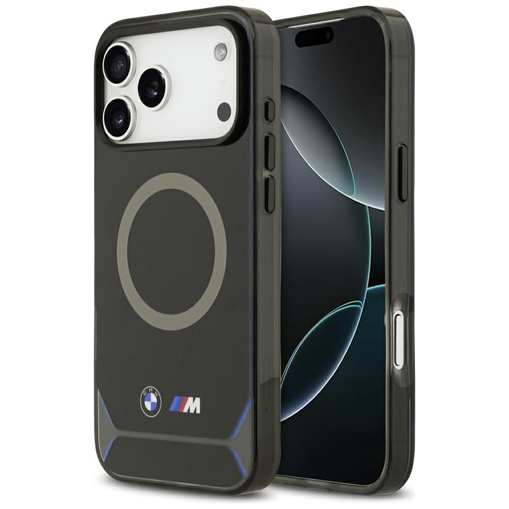 BMW M IML Metal Buttons & Logo MagSafe Case for iPhone 17 Pro Max - Blueeng