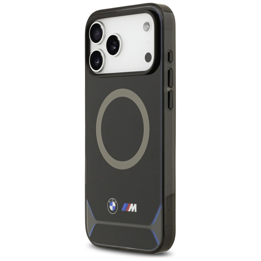 BMW M IML Metal Buttons & Logo MagSafe Case for iPhone 17 Pro Max - Blueeng