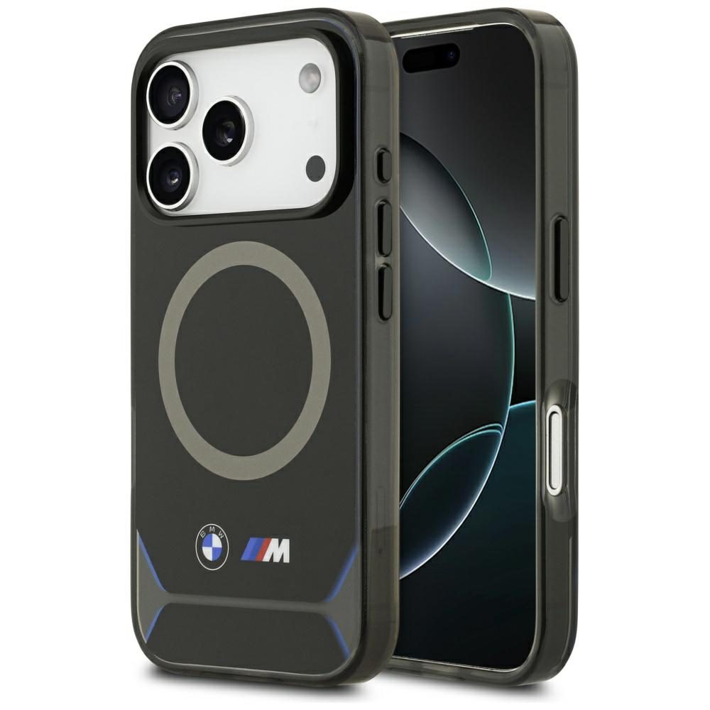 BMW M IML Metal Buttons & Logo MagSafe Case for iPhone 17 Pro - Blueeng