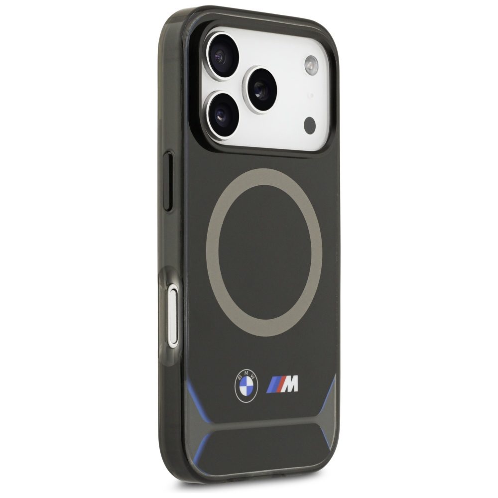 BMW M IML Metal Buttons & Logo MagSafe Case for iPhone 17 Pro - Blueeng