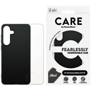 201877_1 CARE by PanzerGlass Fashion Case for Samsung Galaxy S25 FE - Blackeng
