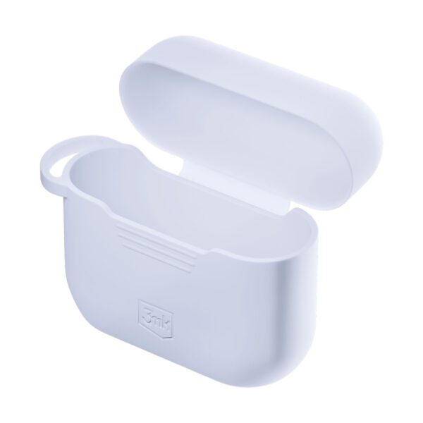 202296_5 3mk Silicone AirPods Case for AirPods Pro 3 - Whiteeng
