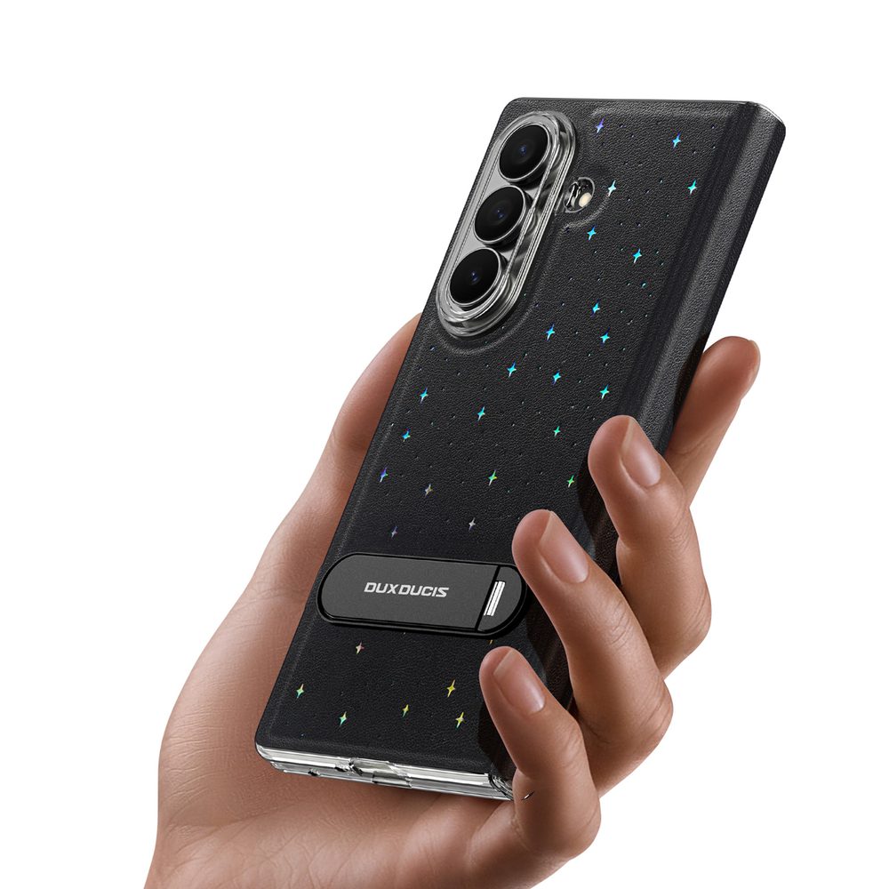 Dux Ducis Stex Case for Samsung Galaxy Z Fold 7 with 360° Stand - Blackeng