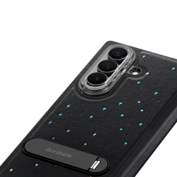 Dux Ducis Stex Case for Samsung Galaxy Z Fold 7 with 360° Stand - Blackeng
