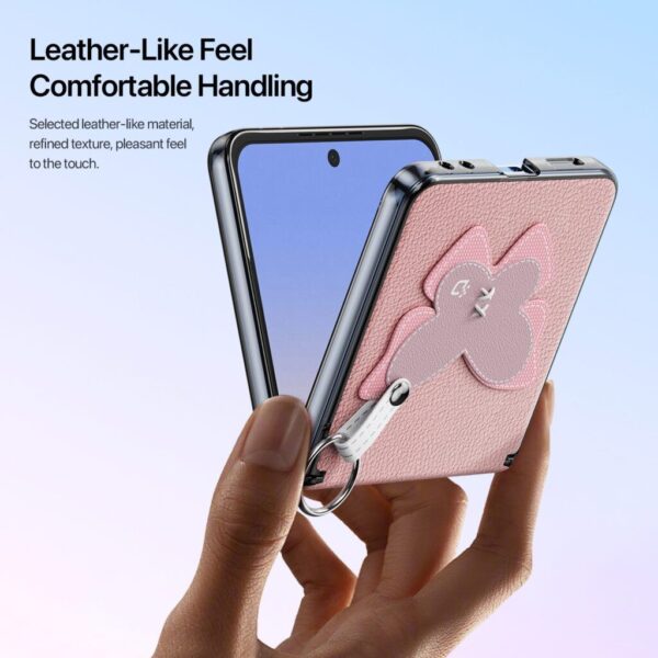 DUX DUCIS case LUVY for SAMSUNG Z FLIP 7 pink