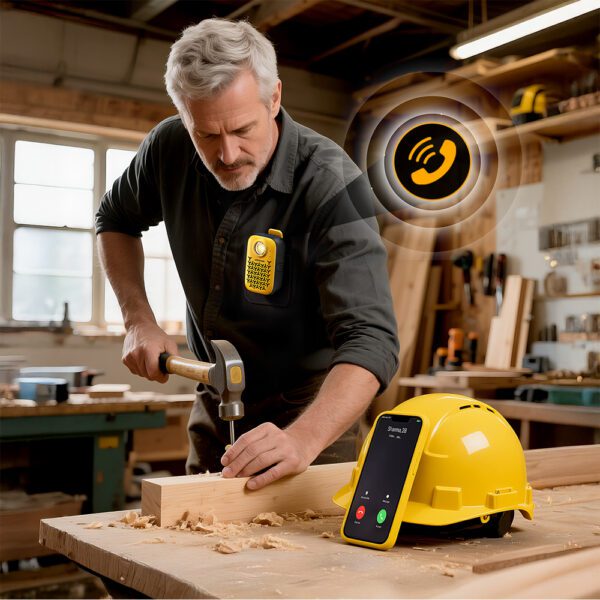 Joyroom Maya JR-MS03 portable Bluetooth speaker with built-in flashlight, resistant - yelloweng