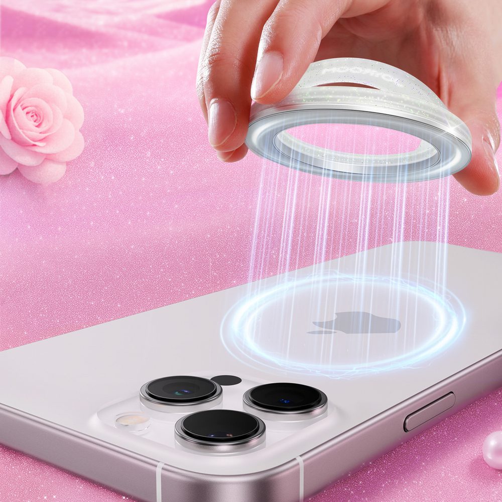 203567_2 Joyroom JR-ZS500 Magnetic Ring Compatible with MagSafe Holder - Whiteeng