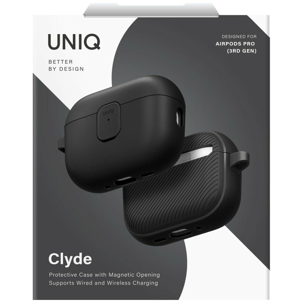 Uniq Clyde Case for AirPods Pro 3 - Black and Grayeng
