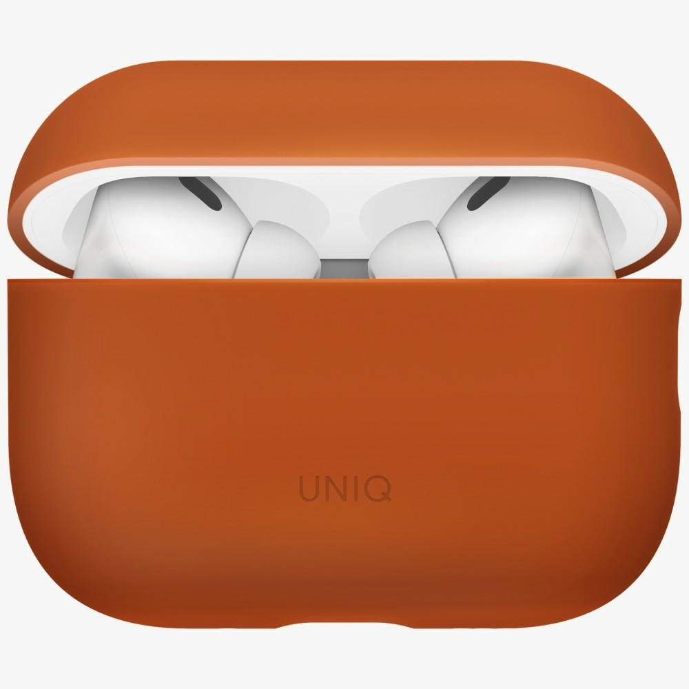 203678_3 Uniq Lino Silicone Case for AirPods Pro 3 - Orangeeng