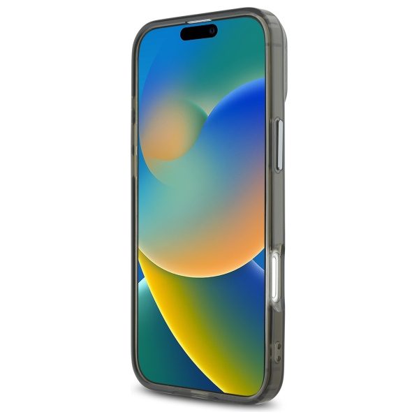 Karl Lagerfeld IML Metal Karl&Choupette Head MagSafe Case for iPhone 16 Plus - Blackeng