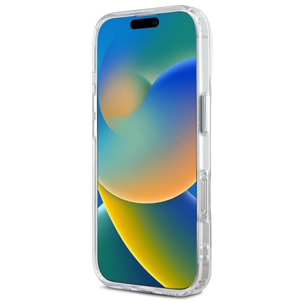 203690_5 Karl Lagerfeld IML Metal Karl&Choupette Head MagSafe Case for iPhone 16 Pro Max - Whiteeng